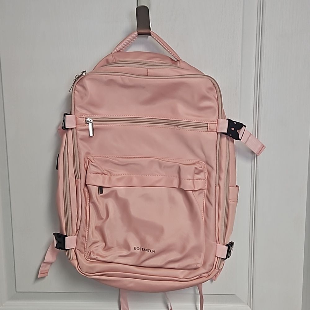 Bostanten Backpack Pink X-large Travel Laptop School Packing